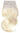 Light Blonde clip-in extensions, Deluxe Line, 60–70 cm, 100% human hair – Rubin Extensions®