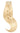 Front view of Honey Blonde invisible tape-in extensions, Excellence Line, 35–55 cm – Rubin Extensions®