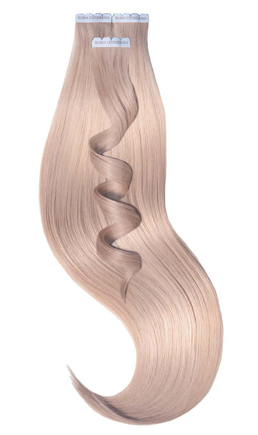 Hazelnut Brown tape-in extensions, 45 cm, 100% human hair, Premium Line – Rubin Extensions®