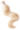 Detail of the ends, wavy Honey Blonde human hair, Remy quality – Rubin Extensions®