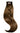 Full view of Natural Golden Brown invisible tape-in extensions, Excellence Line, 35–55 cm – Rubin Extensions®