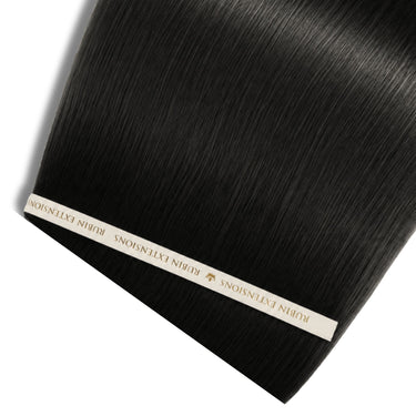 Black-Brown Genius Weft, Premium Line, 100% human hair – Rubin Extensions®