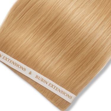 Genius Weft tape-in extensions in Honey-Honey, Premium Line, 100% Remy human hair – Rubin Extensions®