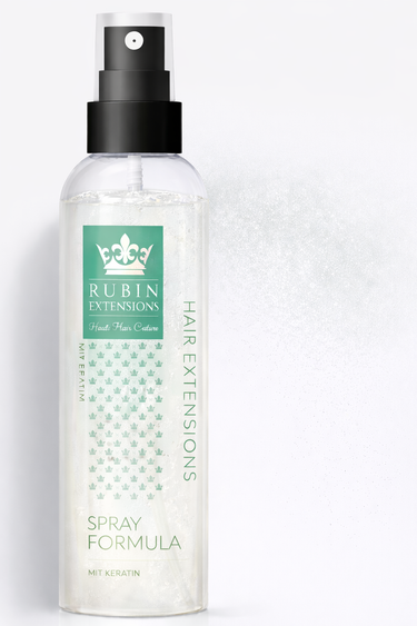 2-Phase Care Spray in a spray bottle for human hair extensions, 200 ml – Rubin Extensions®