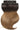 Root close-up of Rich Chocolate clip-in extensions, Remy quality – Rubin Extensions®