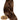 Front view of Chestnut Dark Brown invisible tape-in extensions, Excellence Line, 35–55 cm – Rubin Extensions®
