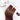 Gift packaging for Mahogany Brown keratin bond hair strands, Premium Line – Rubin Extensions®