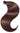 Mahogany Brown ponytail luxury extensions, 100% human hair, 35–55 cm – Rubin Extensions®