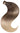Clip-in ponytail extensions in Chocolate Dark Brown & Honey Blonde, full view, 100% human hair – Rubin Extensions®