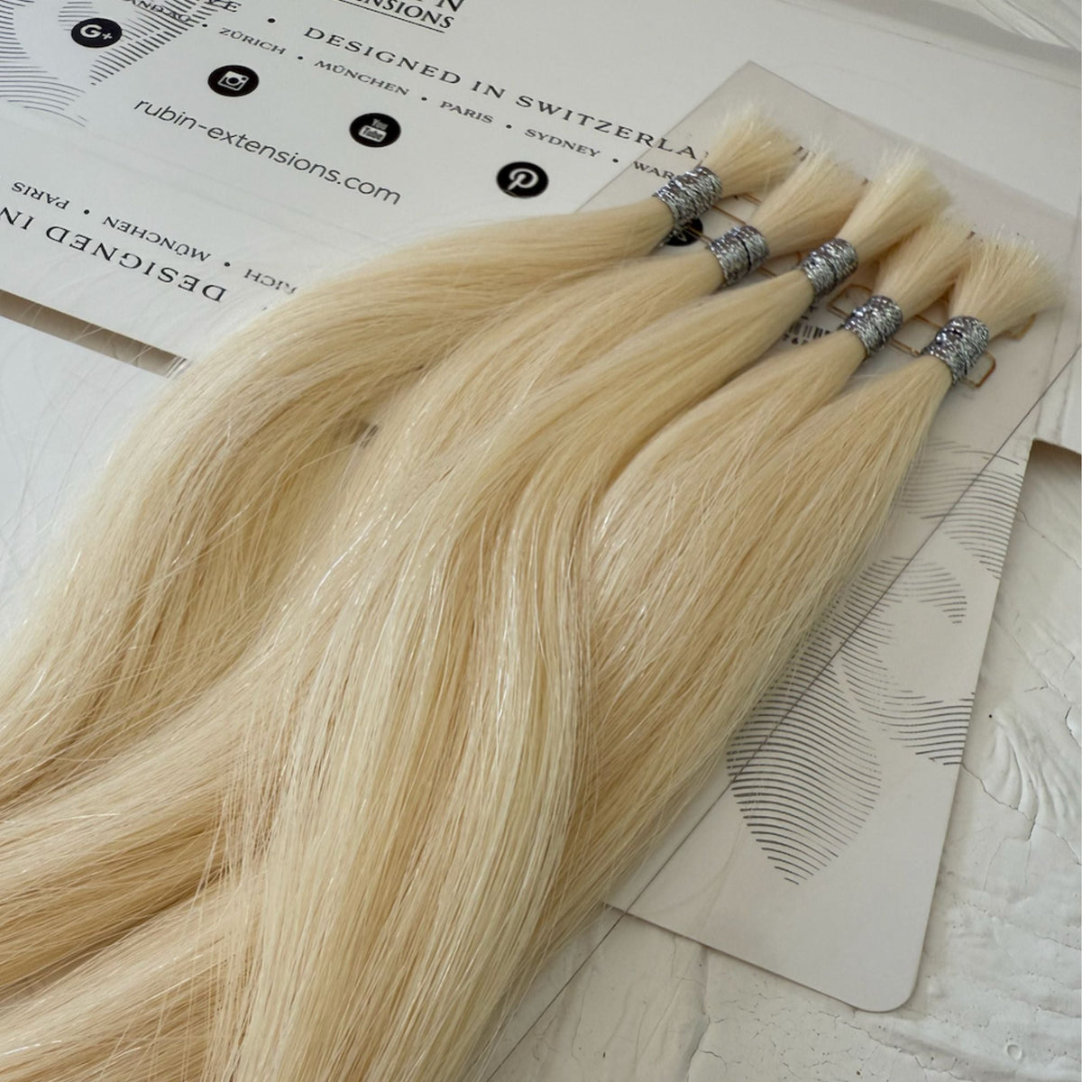 Premium human hair for professional salon applications – Rubin Extensions