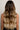 Model with Deluxe Line clip-ins in a Sombré look, Chocolate Dark Brown & Platinum Blonde – Rubin Extensions®