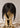 FRINGE EXTENSIONS Black-Brown