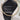 Black color swatch on ring, bulk cut hair – Rubin Extensions